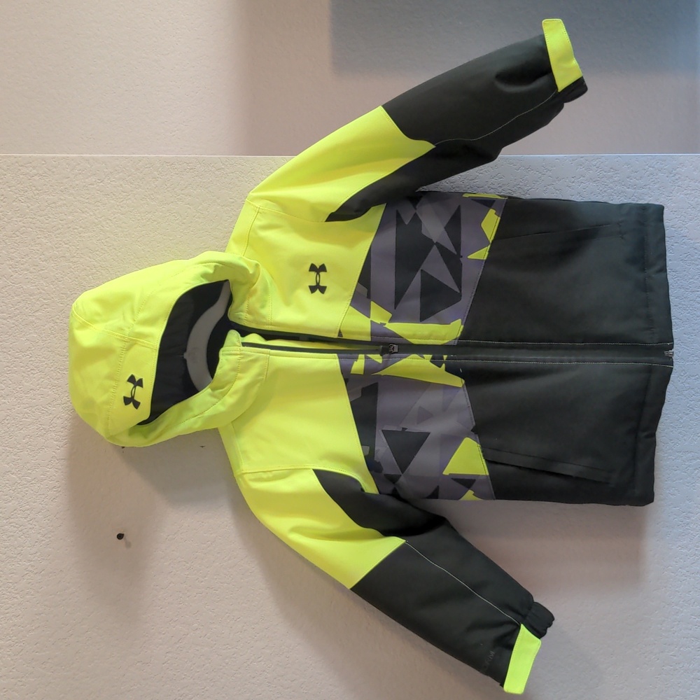 Under Armour Boys Storm Cold Gear Waterproof Winter Ski Jacket Size 6